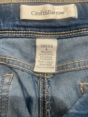 Croft & Barrow Light Blue Denim Jeans